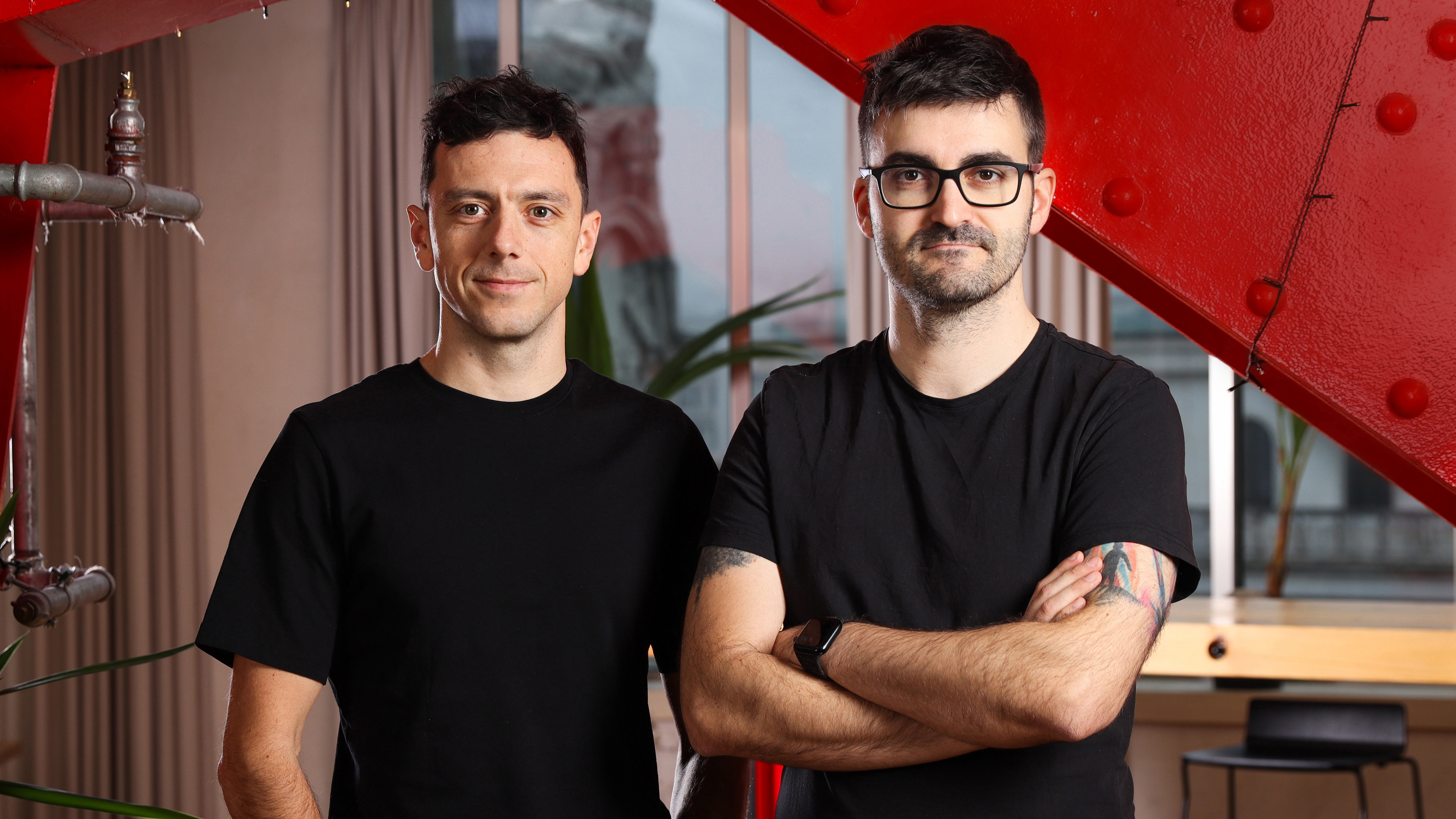 Founders of Mira Analytics: Adam and Miguel.